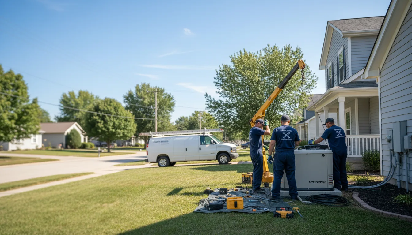 Generator Installation in Johnsonville, IL near me